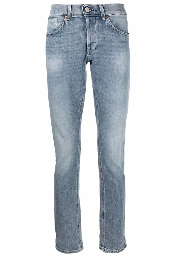 DONDUP slim fit-jeans - Blå
