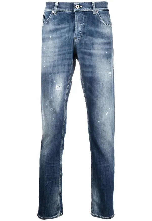 DONDUP straight-jeans - Blå