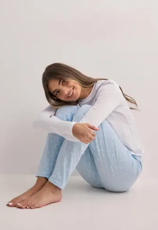 DORINA - Vit - Bianca Pyjama Top & Pants