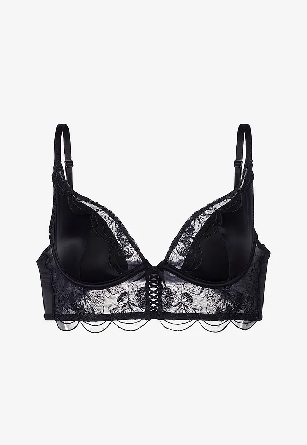 DORINA - Bustier Delphine - Svart
