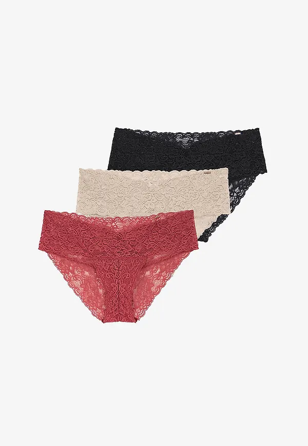 DORINA - Trosor Lana Eco Brief 3-pack - Röd