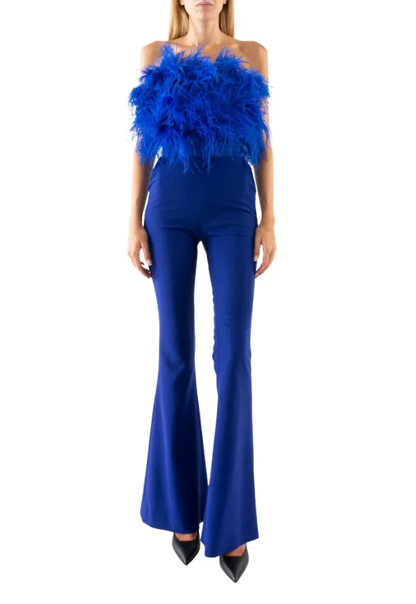 Doris S Jumpsuits Blå, Dam