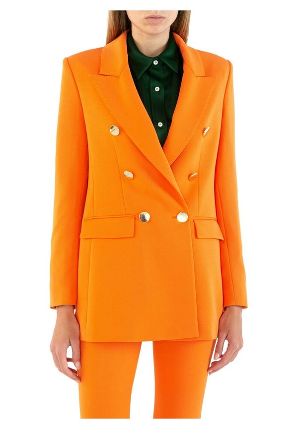 Doris S Lorella double -breasted jackets Orange, Dam