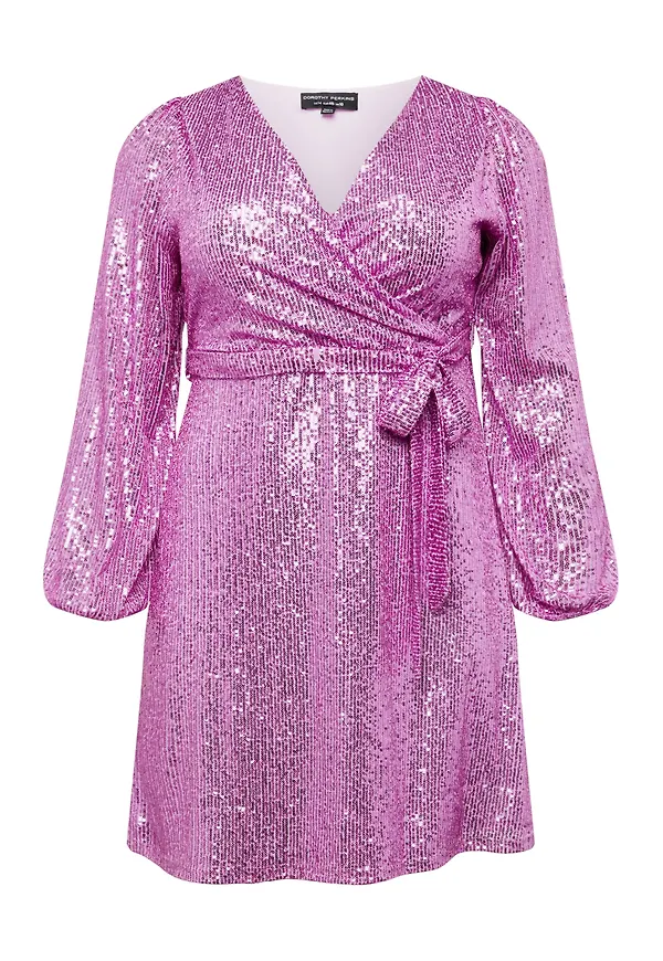 Dorothy Perkins Curve Klänning lila
