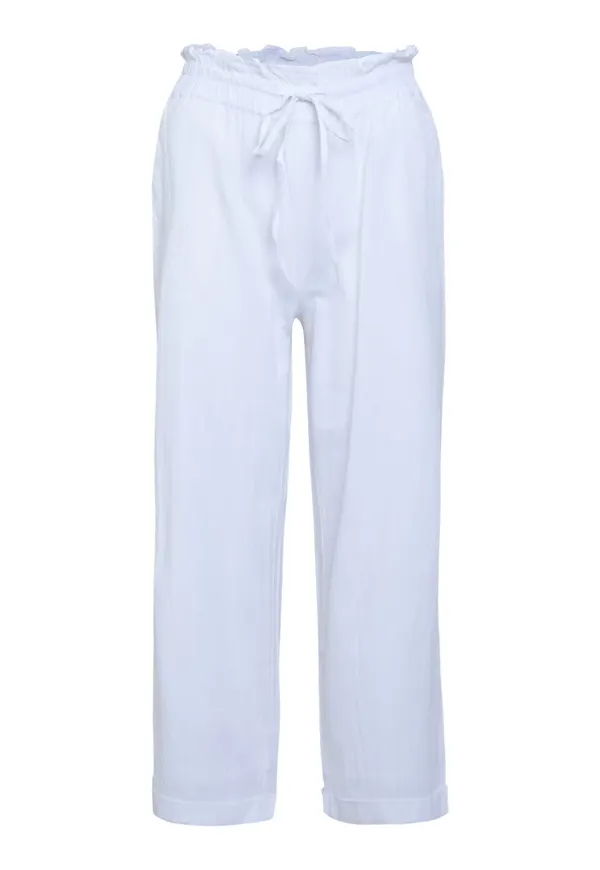Dorothy Perkins Petite Byxa vit