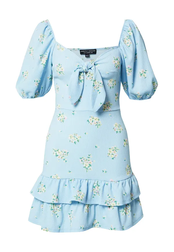 Dorothy Perkins Sommarklänning ljusblå / blandade färger