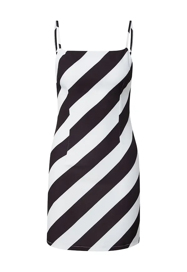 Dorothy Perkins Sommarklänning svart / vit