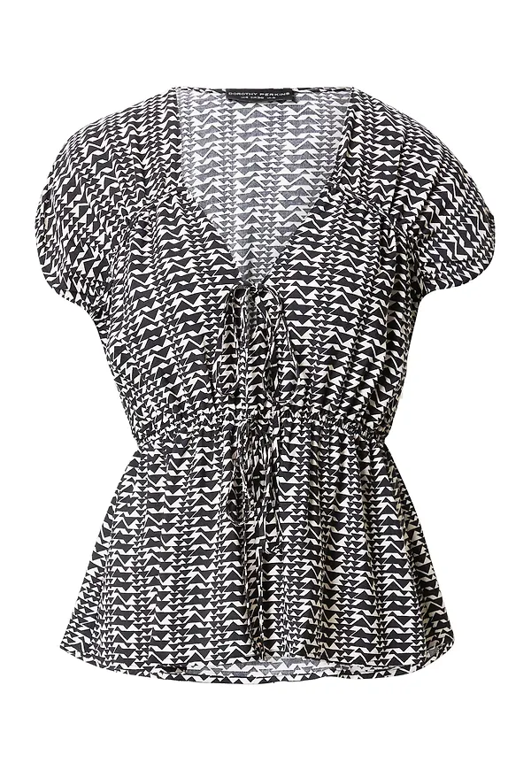 Dorothy Perkins T-shirt svart / vit
