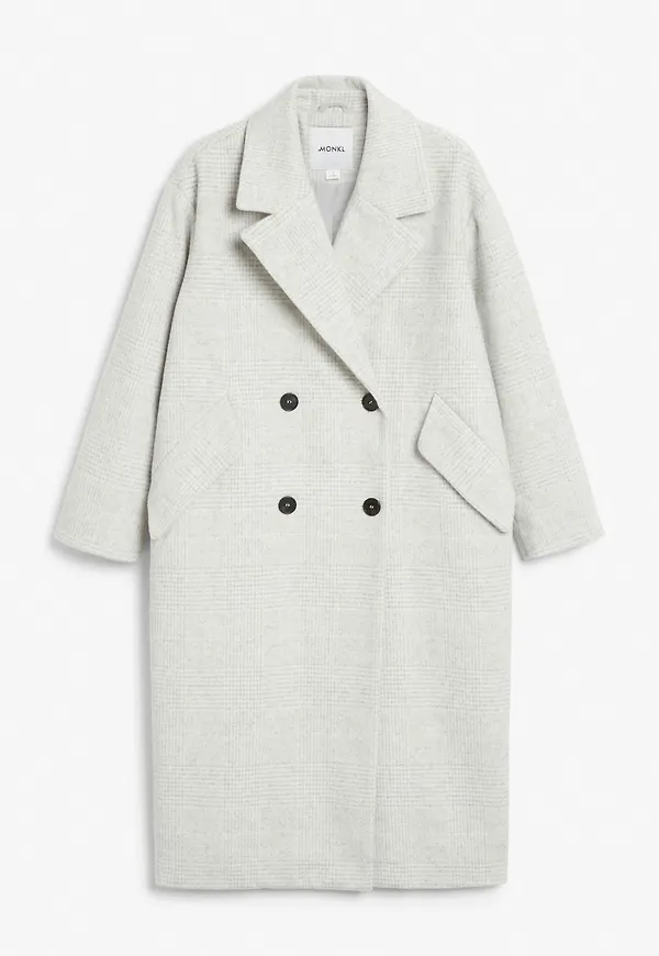 Double-breasted coat - Grey