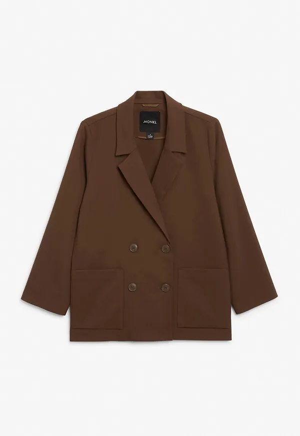 Double breasted blazer - Beige