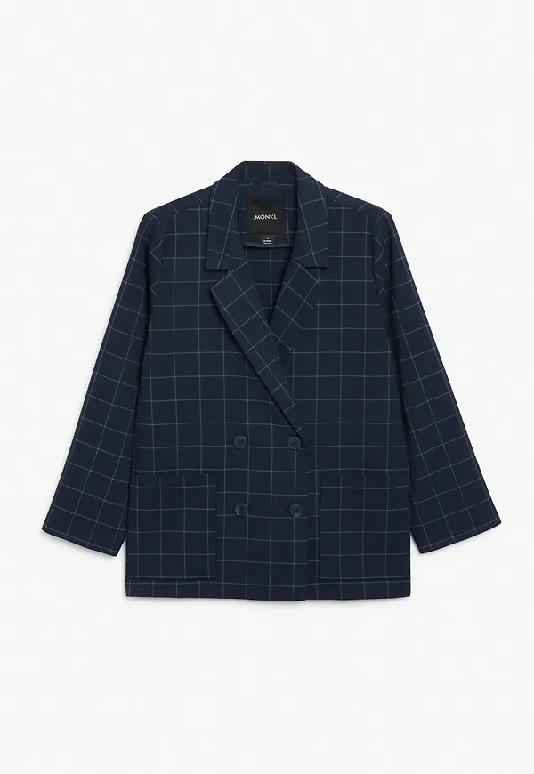 Double breasted blazer - Blue