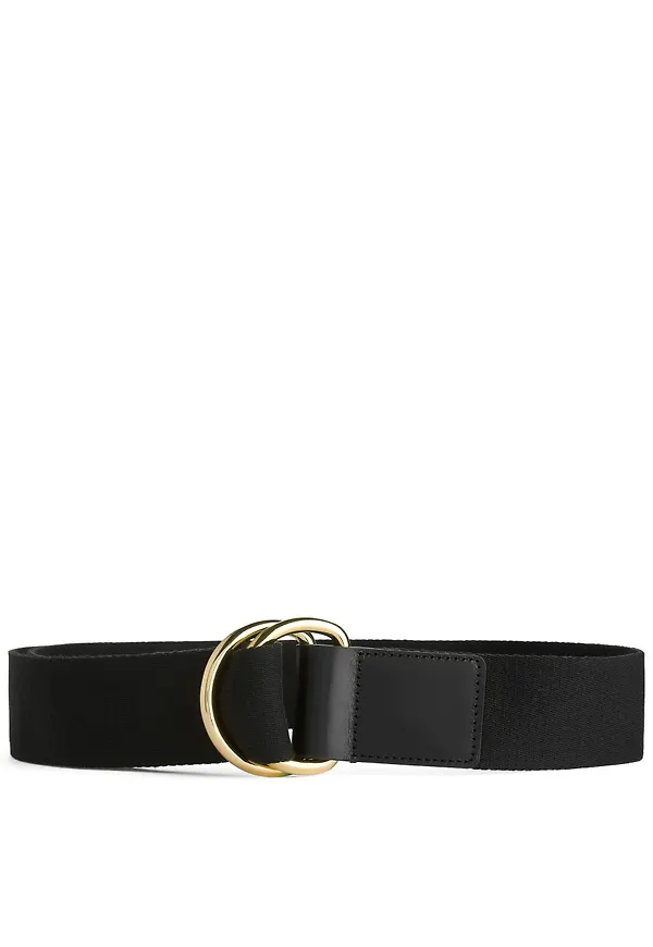 Double Ring Belt - Black