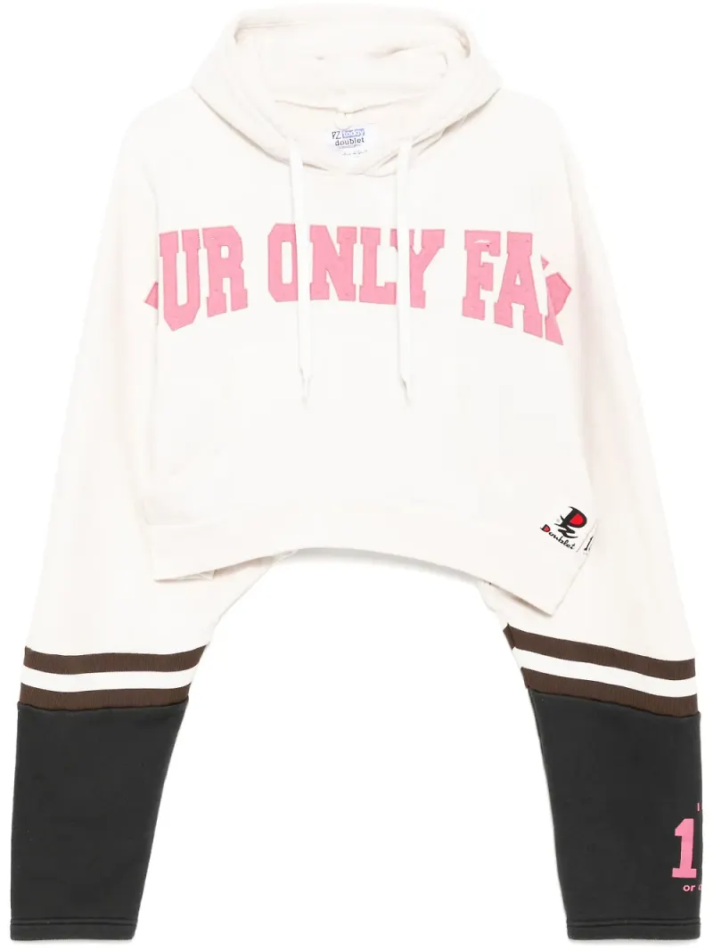 Doublet Only Fans hoodie - Vit