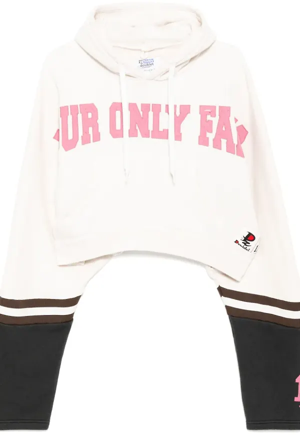 Doublet Only Fans hoodie - Vit