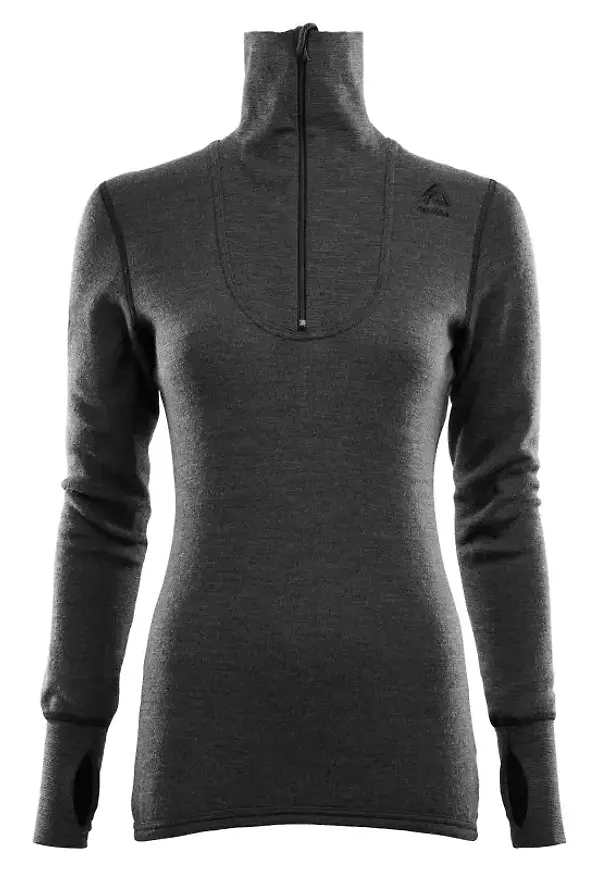 DoubleWool Polo with Zip Woman