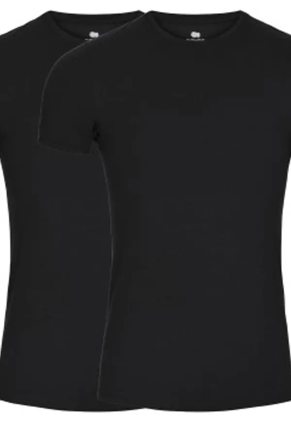 Dovre 2P Bamboo Crew Neck Svart X-Large Herr
