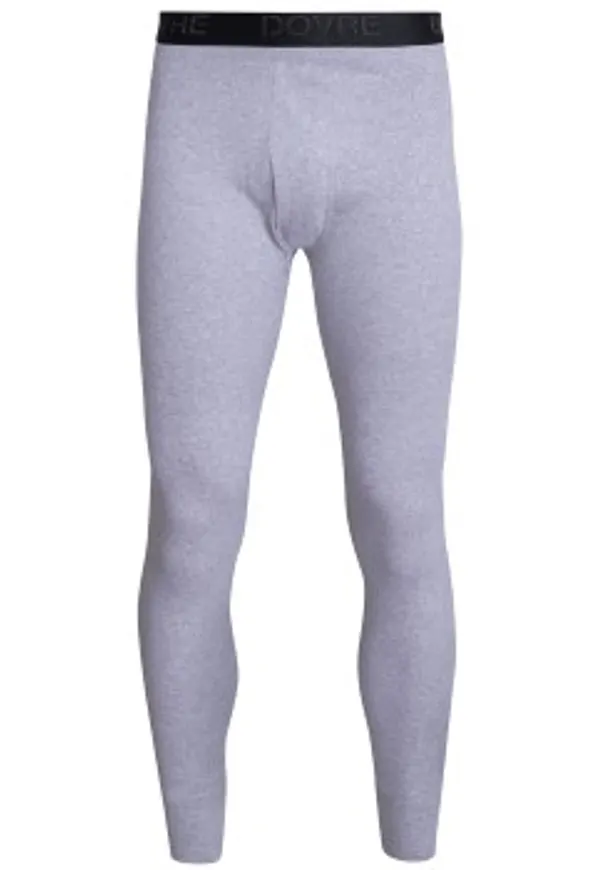 Dovre Long Johns Grå bomull Small Herr