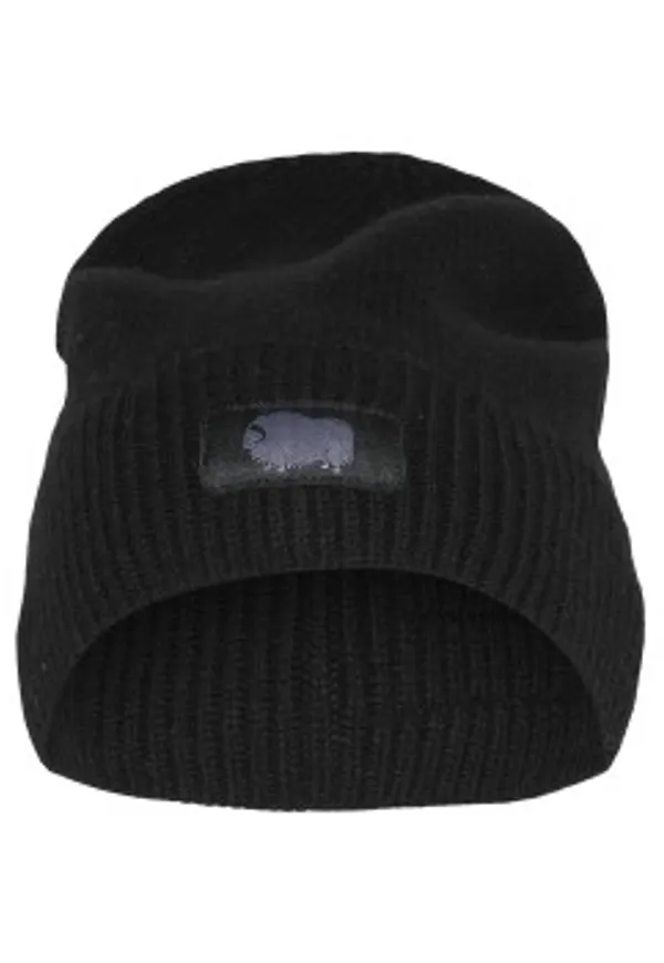 Dovre Mens Wool Beanie Svart ull One Size Herr