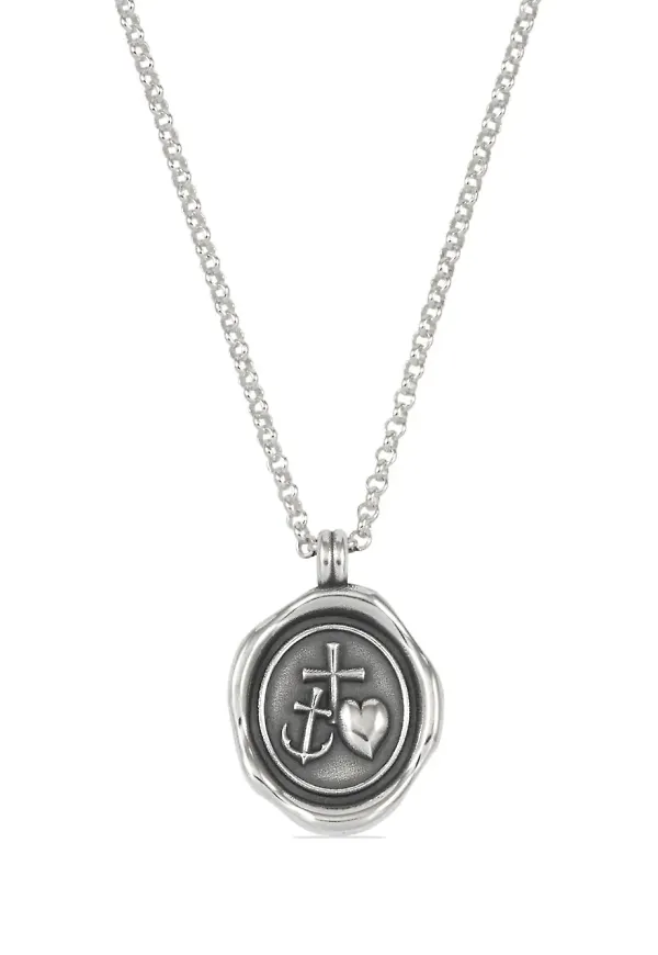 DOWER AND HALL halsband i sterlingsilver - Silverfärgad