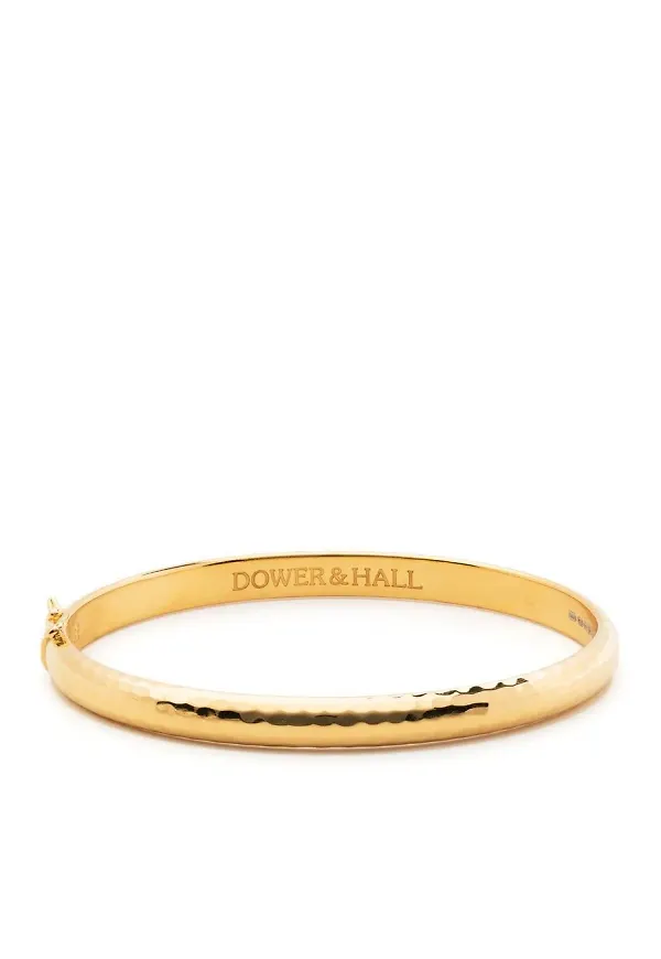 DOWER AND HALL Nomad armring - Guldfärgad