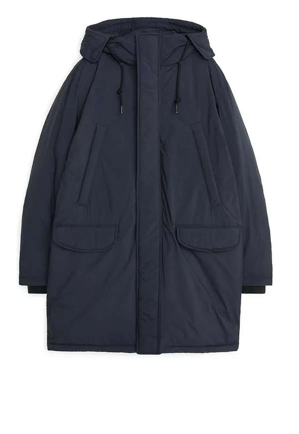 Down Parka - Blue