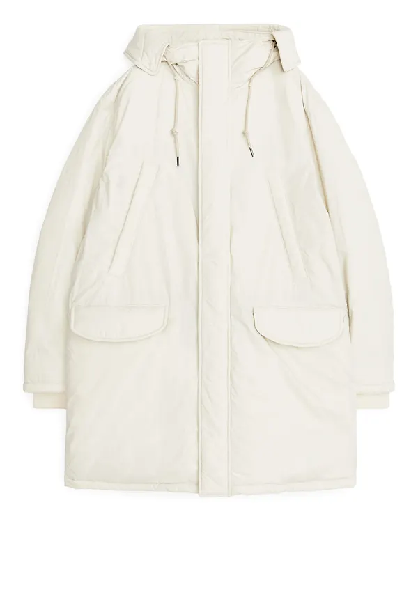 Down Parka - Beige