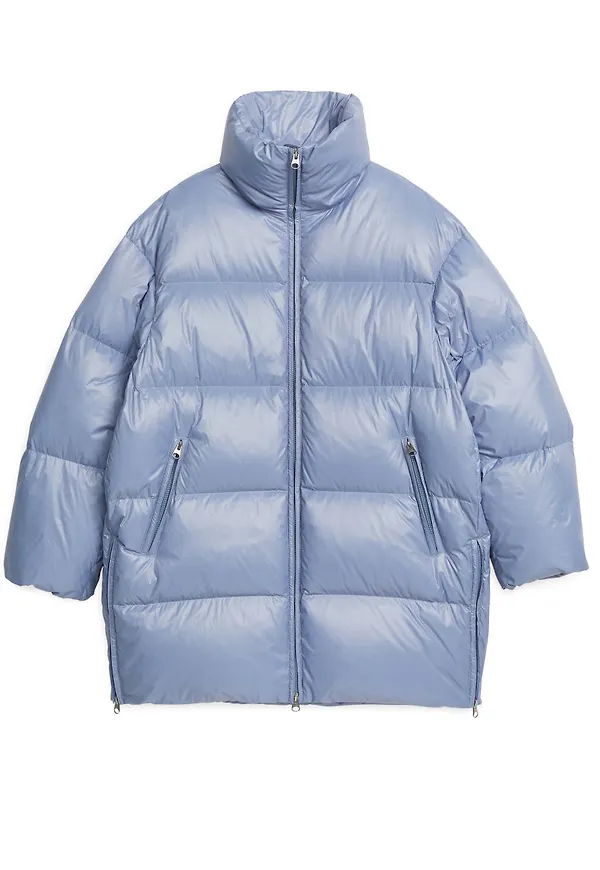 Down Puffer Jacket - Blue