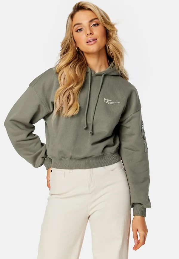 Dr. Denim Estrid Pocket Hoodie J43 Thyme WM L
