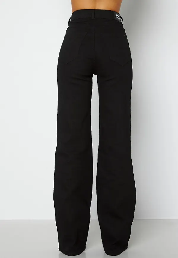 Dr. Denim Moxy Straight 099 Solid Black L/32