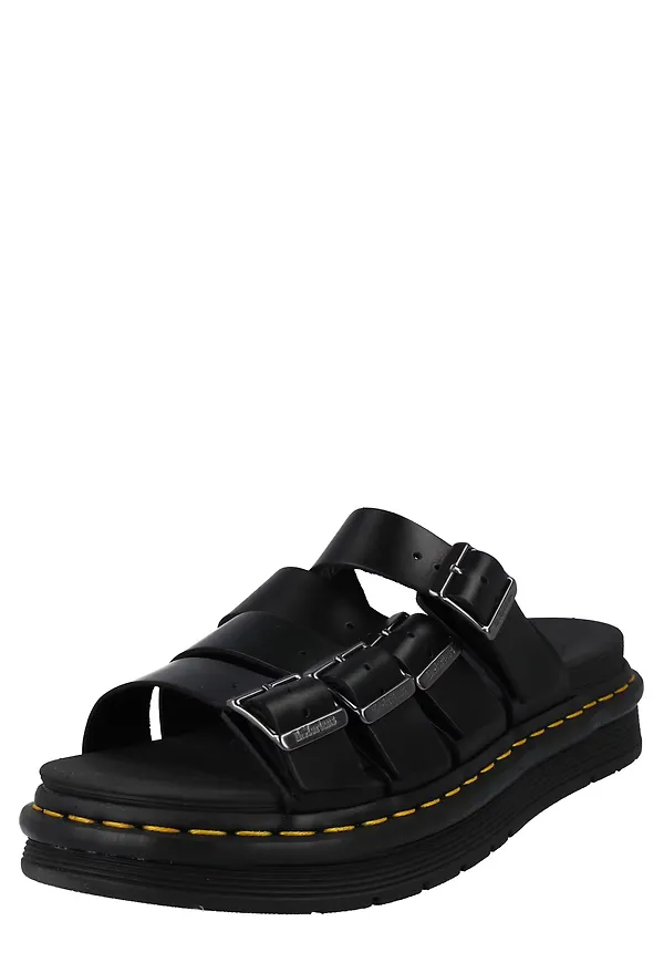 Dr. Martens Pantolette 'Tate' guldgul / svart