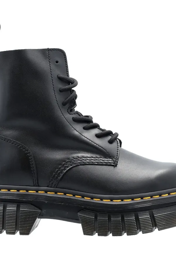 Dr. Martens Stövlar med snörning Svart, Dam