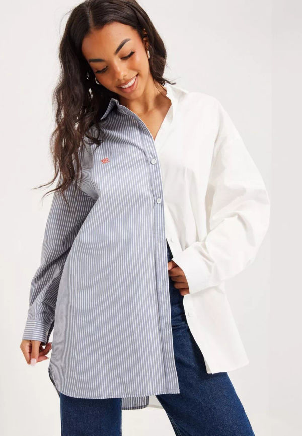 Dr Denim - Skjortor - Blue Stripe - Vanja Shirt - Blusar & Skjortor - shirts