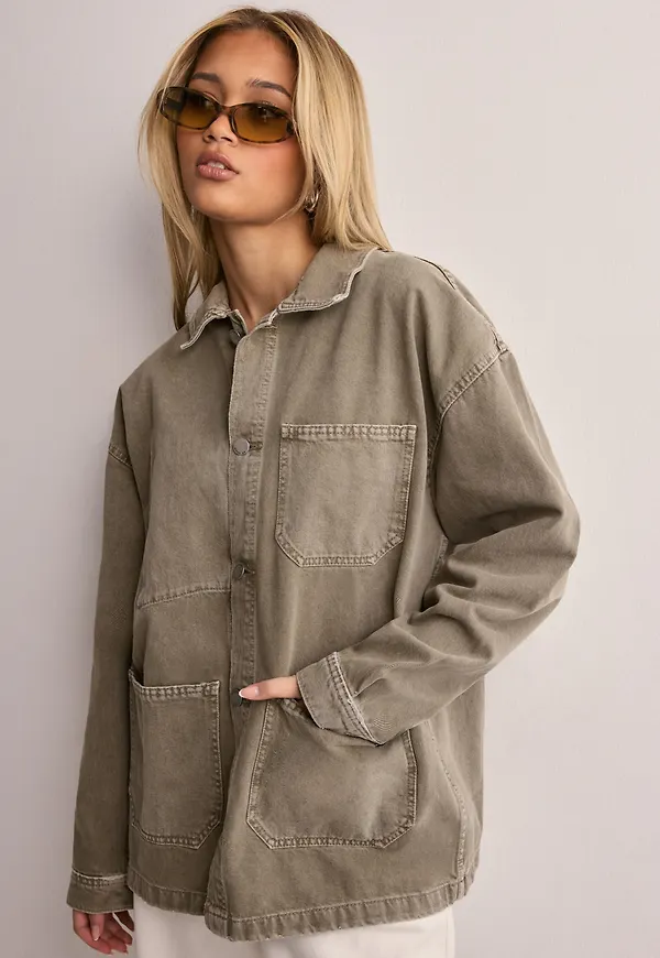 Dr Denim - Beige - Niko Worker Jacket