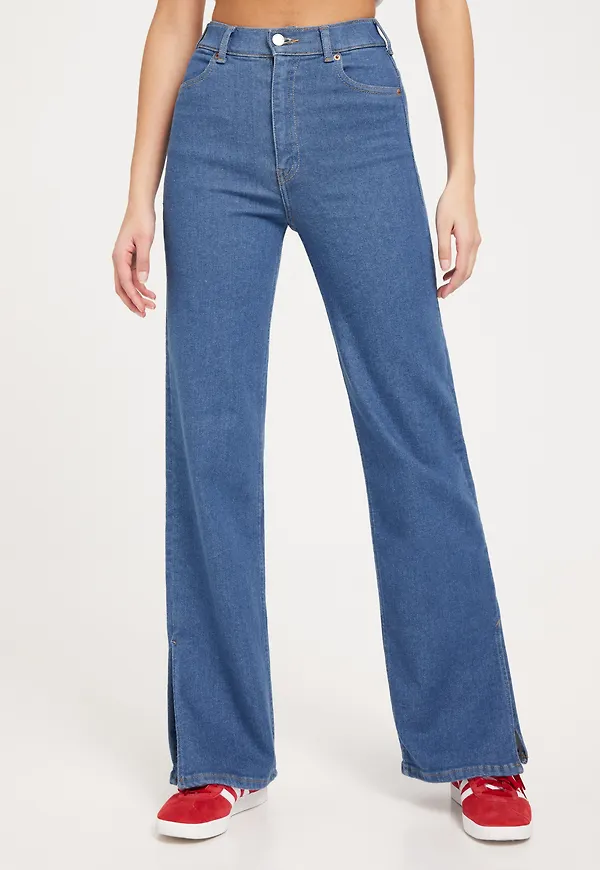 Dr Denim - Blå - Moxy Straight Shoe C