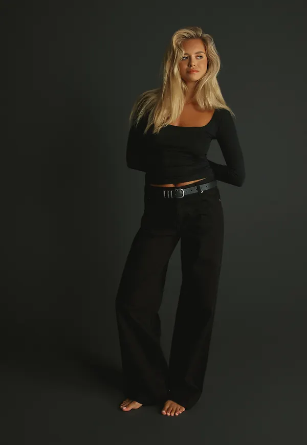 Dr Denim - Svart - Hill