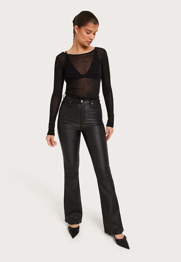 Dr Denim - Svart - Moxy Flare