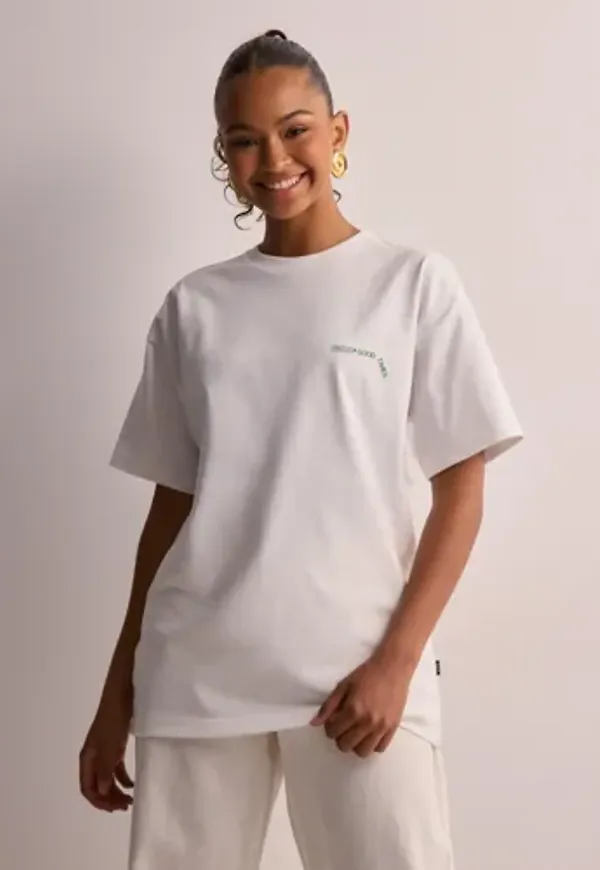 Dr Denim - Vit - Trooper Tee
