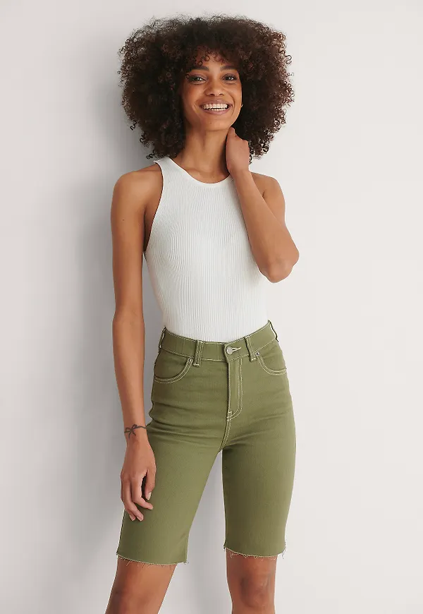Dr Denim Cykelshorts - Green