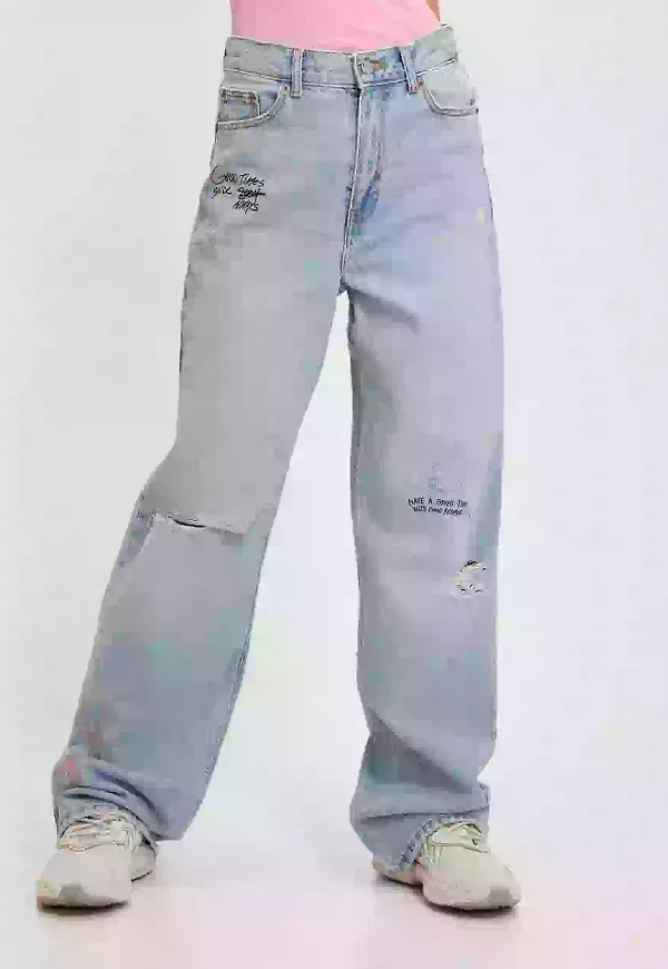 Dr Denim Echo Straight jeans Light Blue