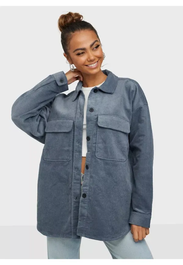 Dr Denim Mona Shirt Oversize skjortor Eve