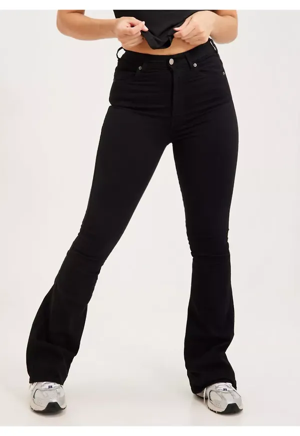 Dr Denim Moxy Flare Flare jeans Black
