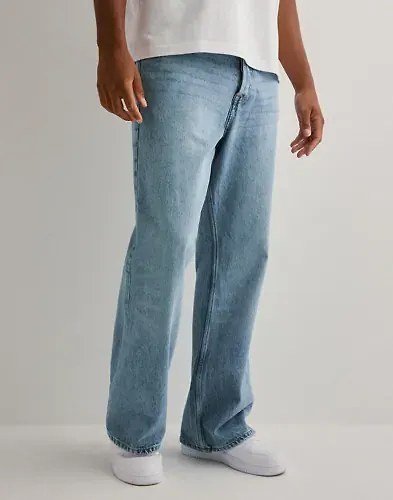Dr Denim Rift Loose fit jeans Blå