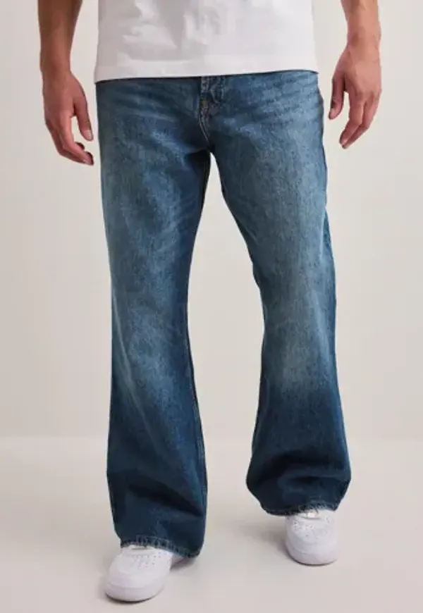 Dr Denim Rift Loose fit jeans Blå