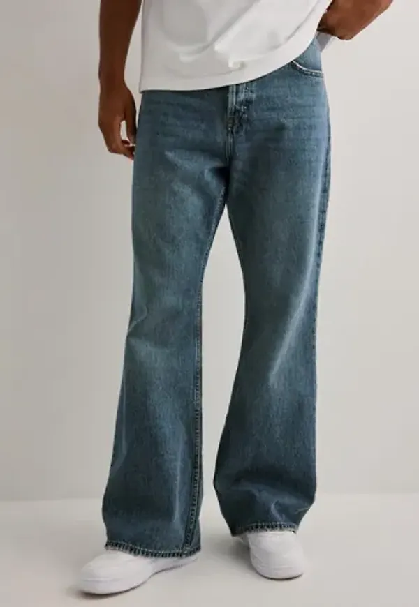 Dr Denim Rift Loose fit jeans Blå