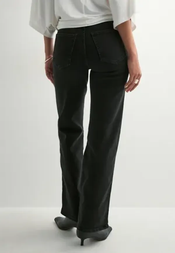 Dr Denim - Svart - Moxy Straight