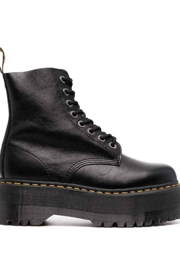 Dr. Martens 1460 Pascal Max platåstövlar - Svart