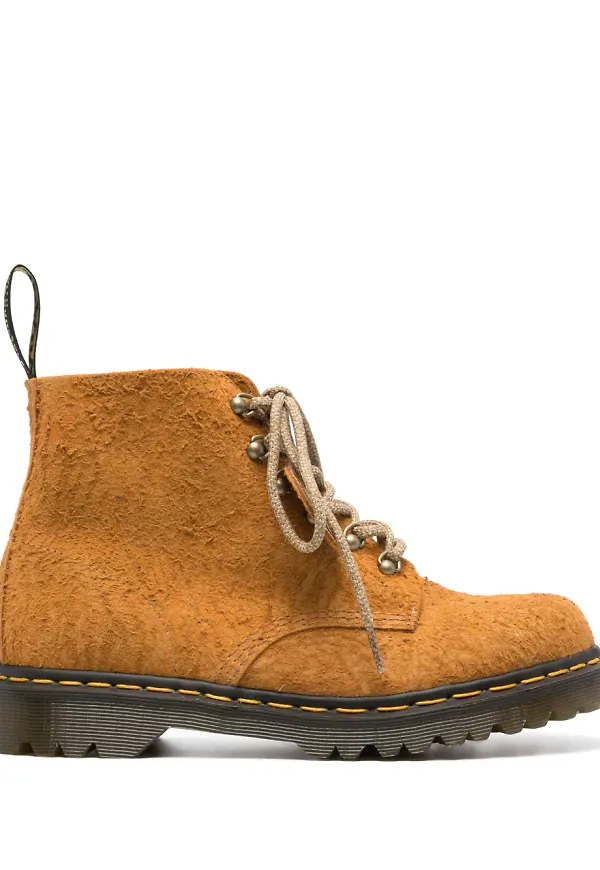 Dr. Martens mockastövlar med snörning - Brun