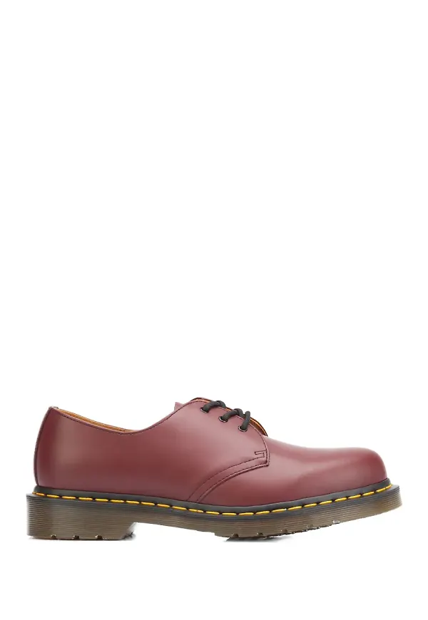 Dr. Martens stitch detailed Derby shoes - Röd
