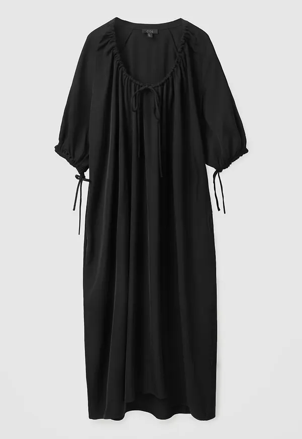DRAWSTRING DRESS