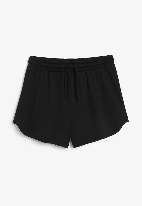 Drawstring shorts - Black